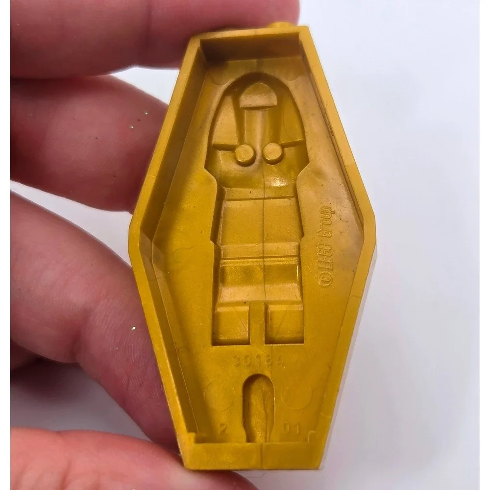 LEGO Sarcophagus Lid Pearl Gold Good 30164 Lego Group Authentic Piece